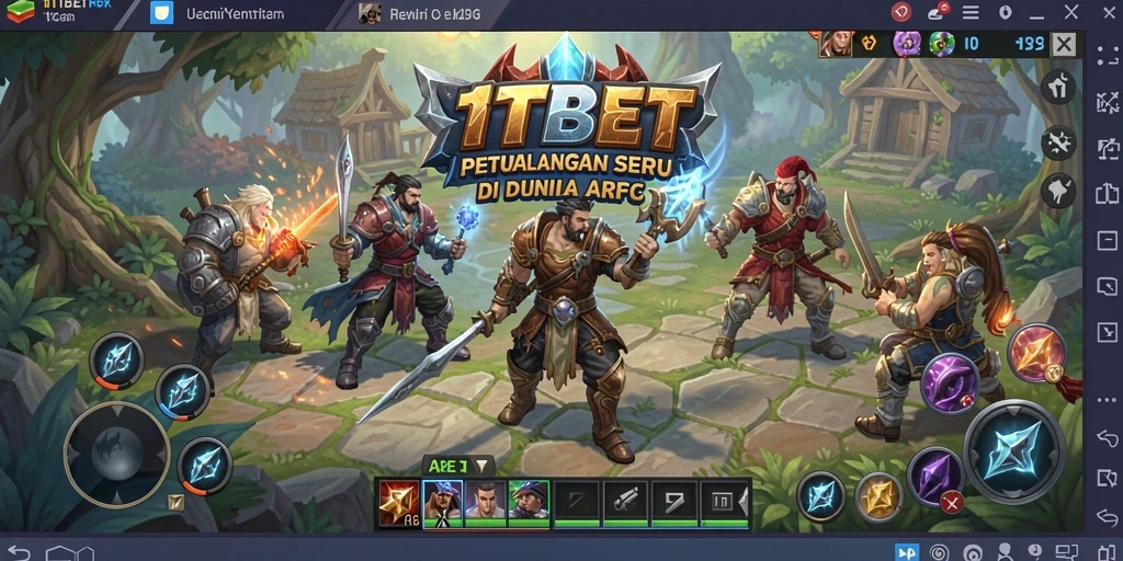 Tampilan menyenangkan dari gameplay ARPG 11TBET.