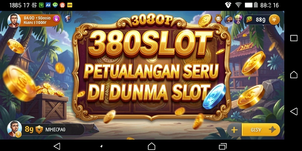 Tampilan gameplay seru di dunia slot 380SLOT.