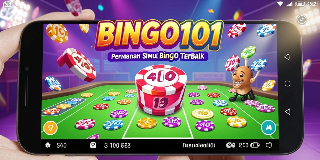 Tampilan gameplay seru dan interaktif di BINGO101.