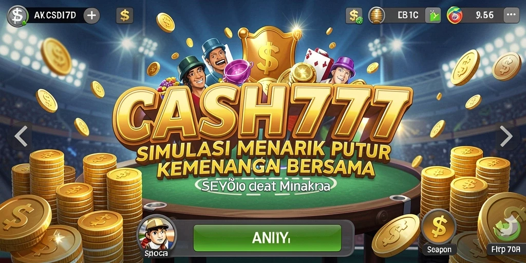 Tampilan gameplay <strong>CASH777</strong> yang menarik dan interaktif.