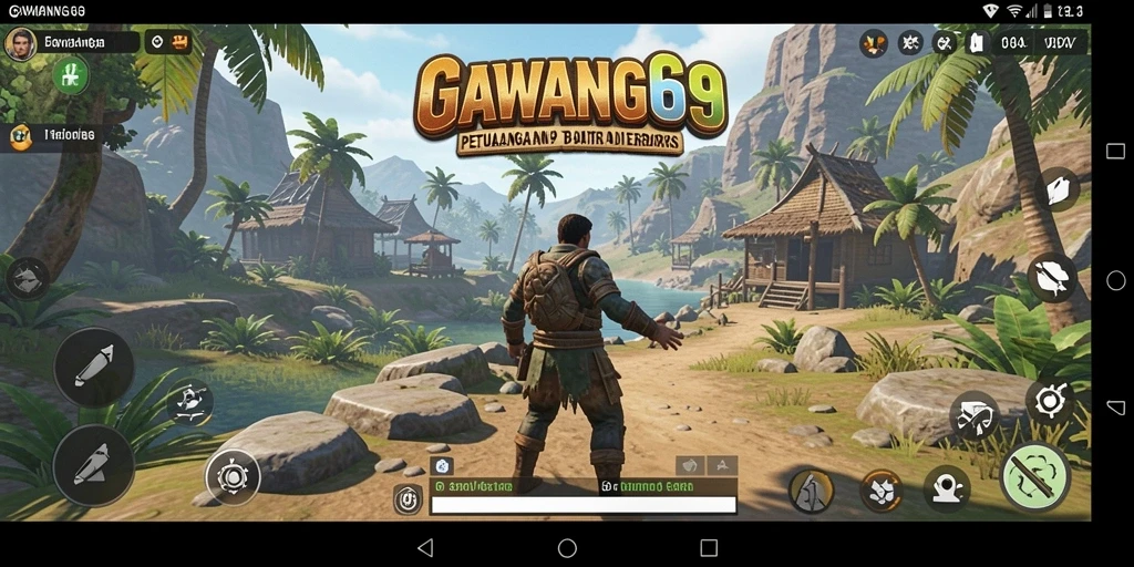 Tangkapan layar gameplay luar biasa dari GAWANG69 di dunia terbuka.