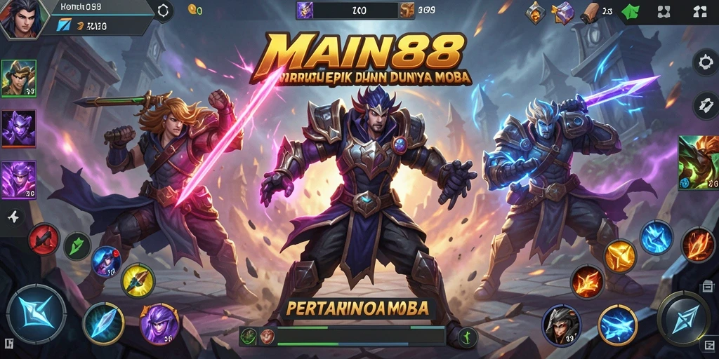 Gameplay seru di MAIN88 dengan karakter yang beragam dan aksi yang cepat.