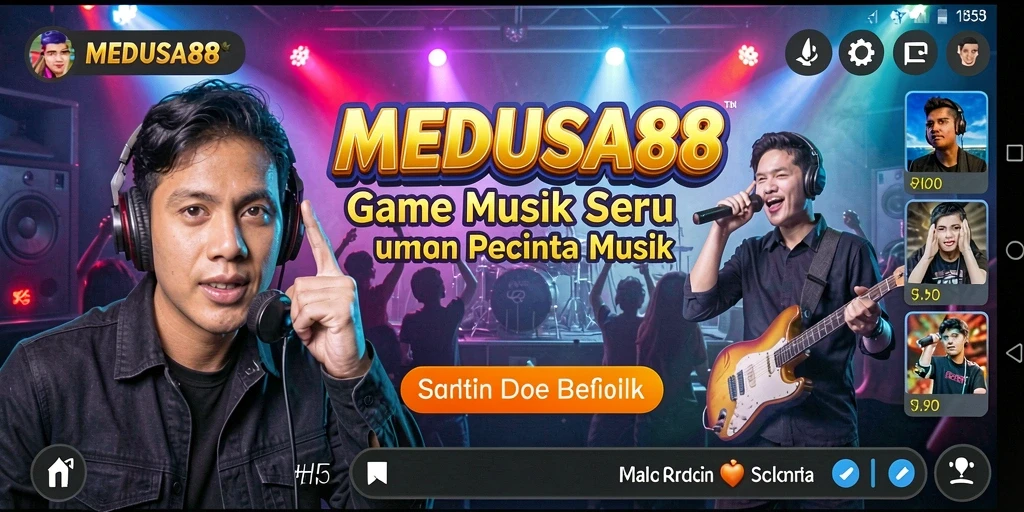 Gameplay seru di MEDUSA88 dengan lagu-lagu menarik.