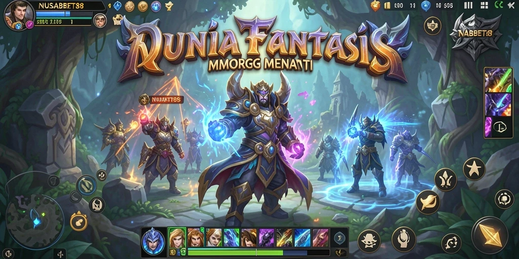 Gameplay seru dan interaktif di dunia <strong>NUSABET88</strong> MMORPG.