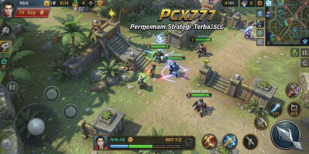 Tampilan menarik dari gameplay <strong>PCX777</strong> yang mendebarkan.