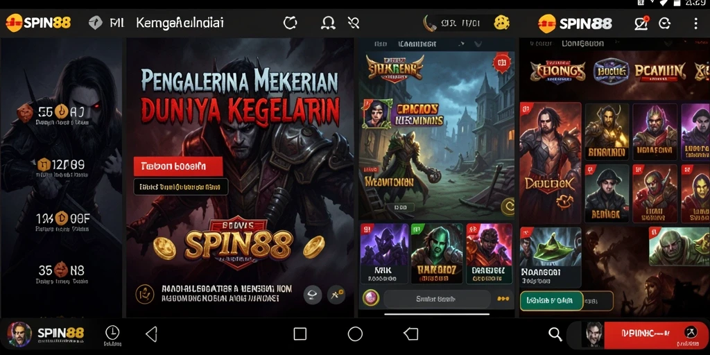 Tampilkan gameplay SPIN88 yang mencekam dan menantang.
